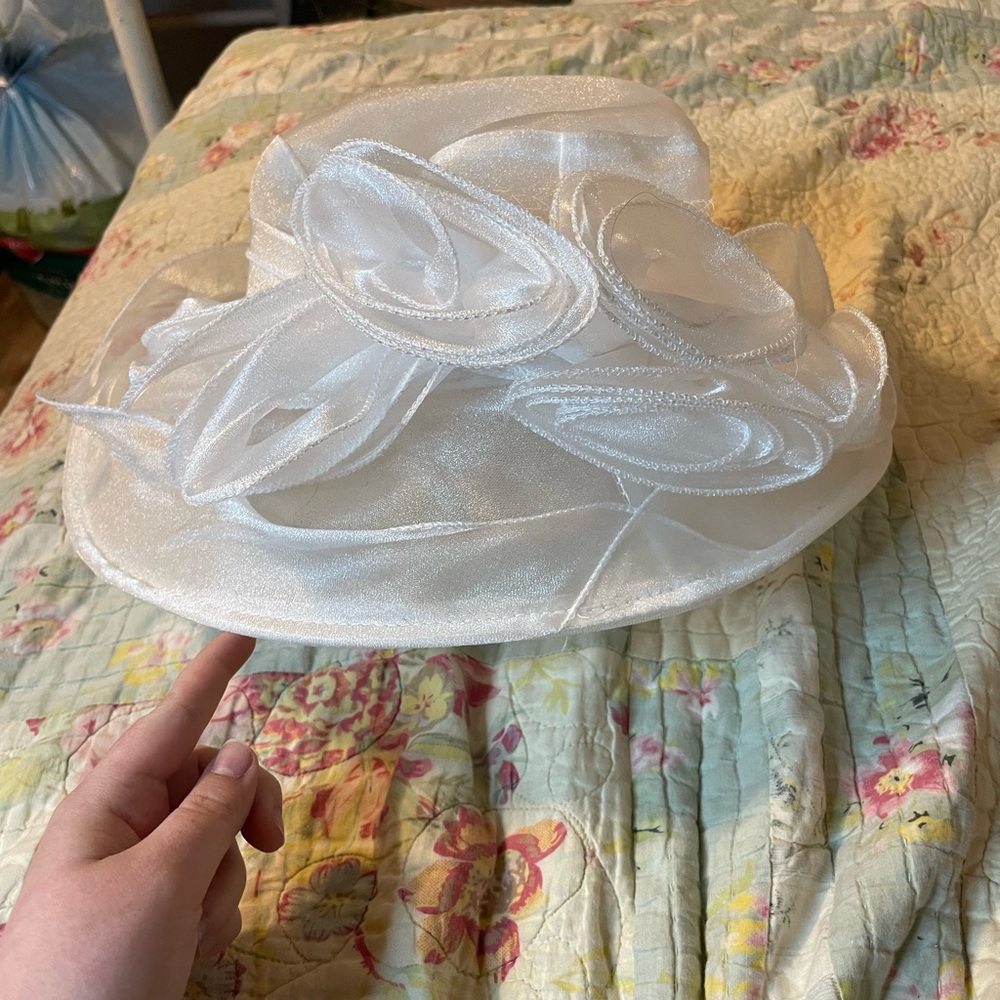 White Women's Hat
